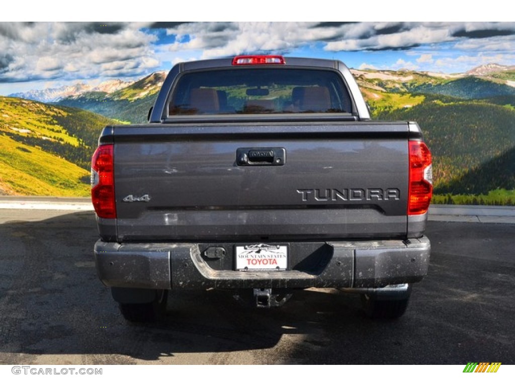 2015 Tundra 1794 Edition CrewMax 4x4 - Magnetic Gray Metallic / 1794 Edition Premium Brown Leather photo #4