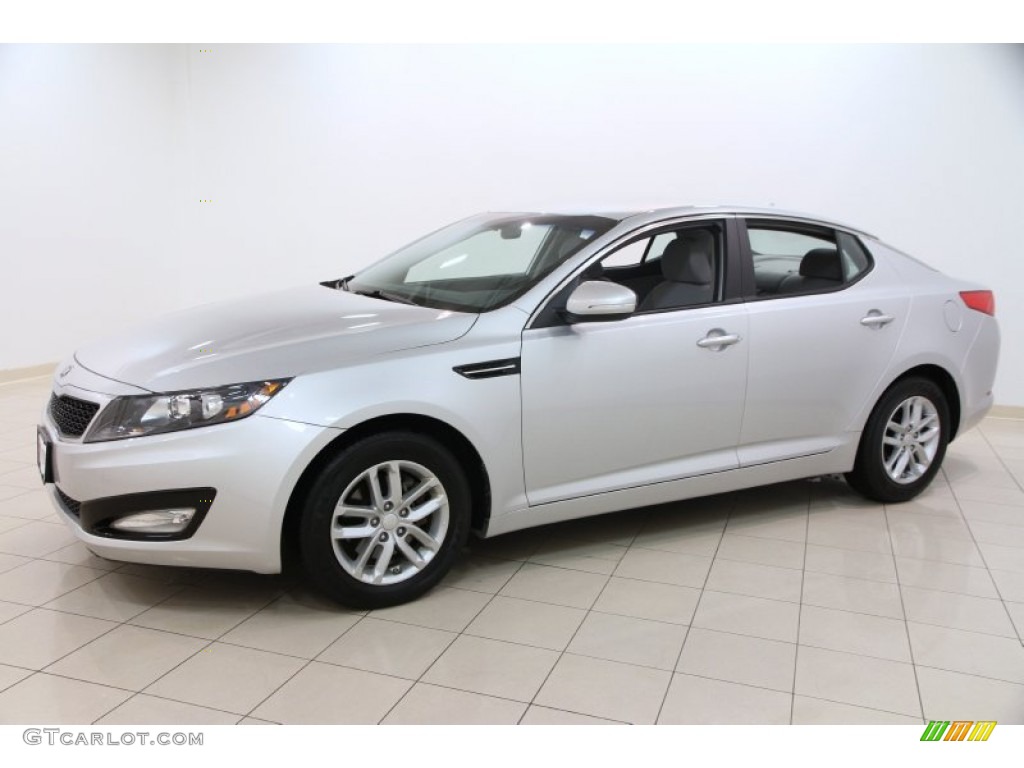 Bright Silver Metallic 2013 Kia Optima LX Exterior Photo #99332785