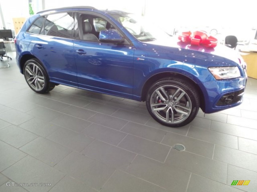 2015 SQ5 Prestige 3.0 TFSI quattro - Sepang Blue Pearl / Black photo #7