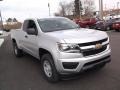 2015 Silver Ice Metallic Chevrolet Colorado WT Extended Cab 4WD  photo #6