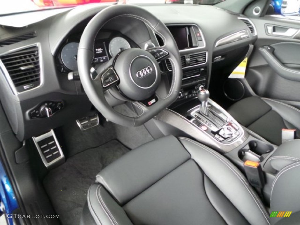 Black Interior 2015 Audi SQ5 Prestige 3.0 TFSI quattro Photo #99333280