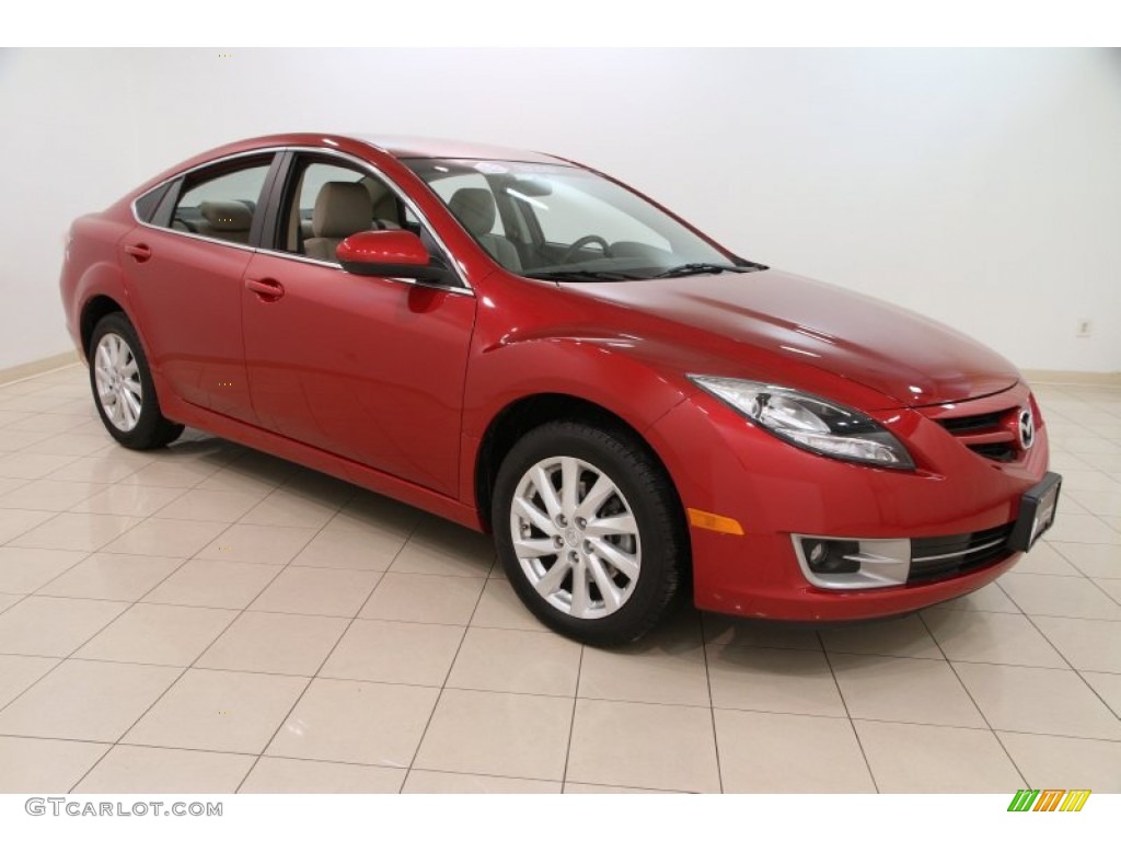 Fireglow Red Mazda MAZDA6