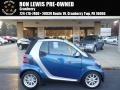 Blue Metallic 2008 Smart fortwo passion cabriolet