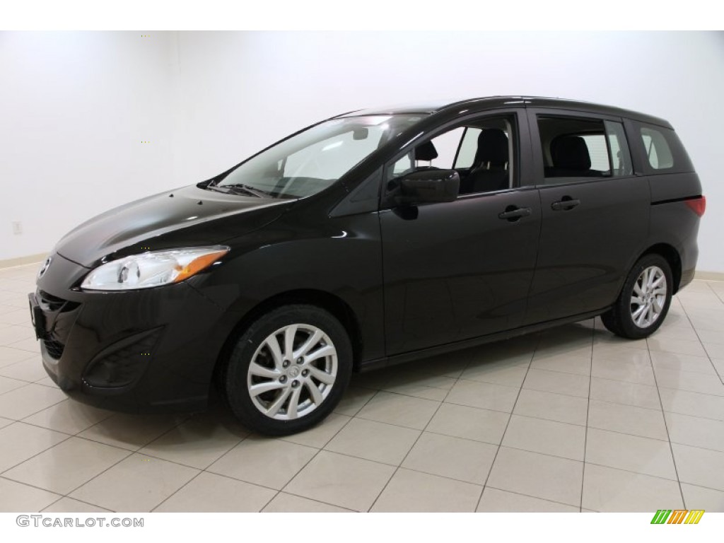 2012 MAZDA5 Sport - Brilliant Black / Black photo #3