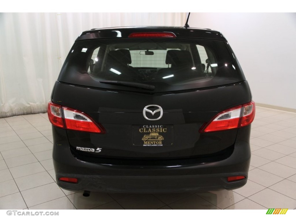 2012 MAZDA5 Sport - Brilliant Black / Black photo #16