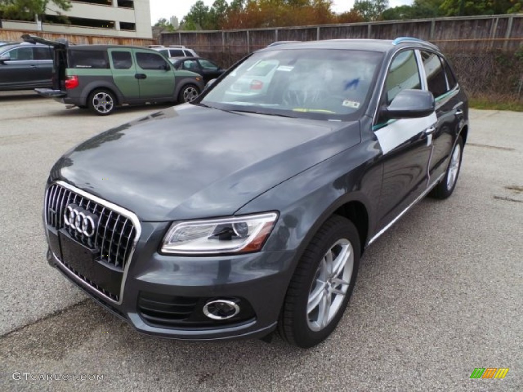 Daytona Gray Metallic 2015 Audi Q5 2.0 TFSI Premium Plus quattro Exterior Photo #99334582