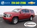 2015 Crystal Red Tintcoat Chevrolet Suburban LS 4WD  photo #1