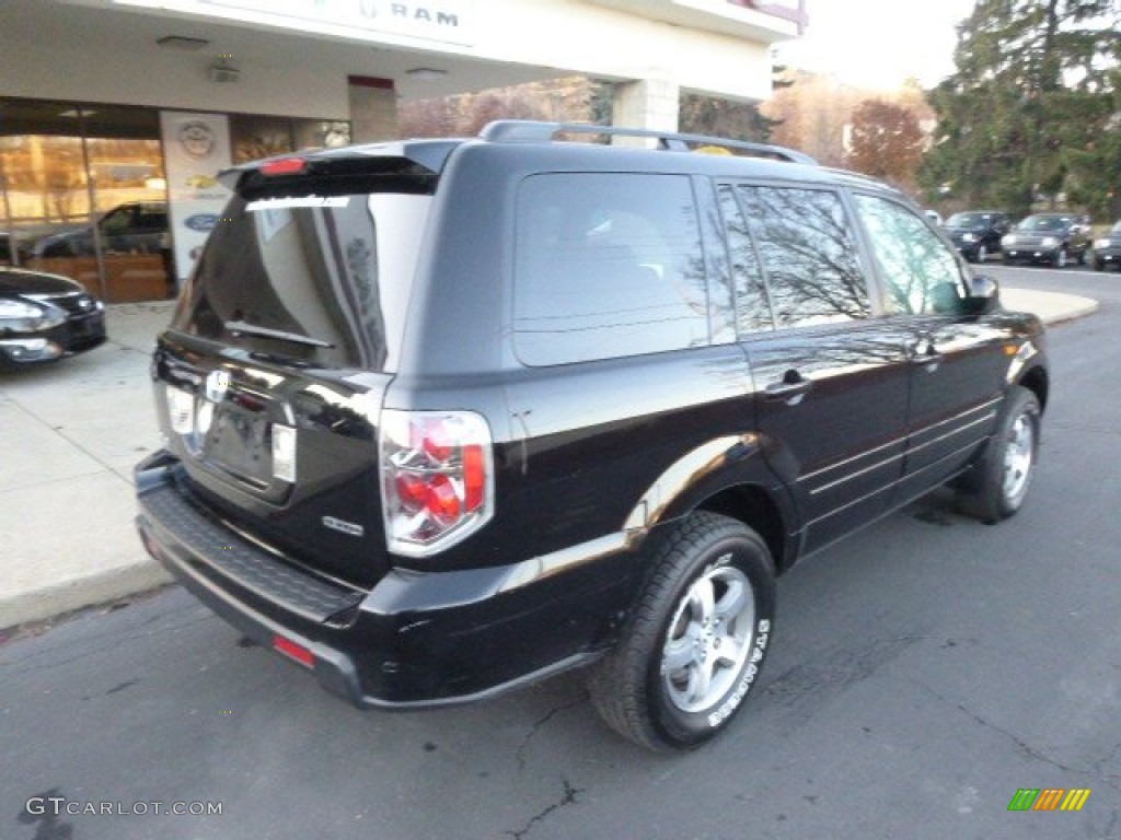 2008 Pilot Special Edition 4WD - Formal Black / Gray photo #8
