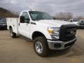 Oxford White - F350 Super Duty XL Regular Cab 4x4 Utility Photo No. 4