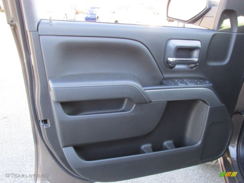 2015 Silverado 1500 LT Double Cab 4x4 - Brownstone Metallic / Jet Black photo #11