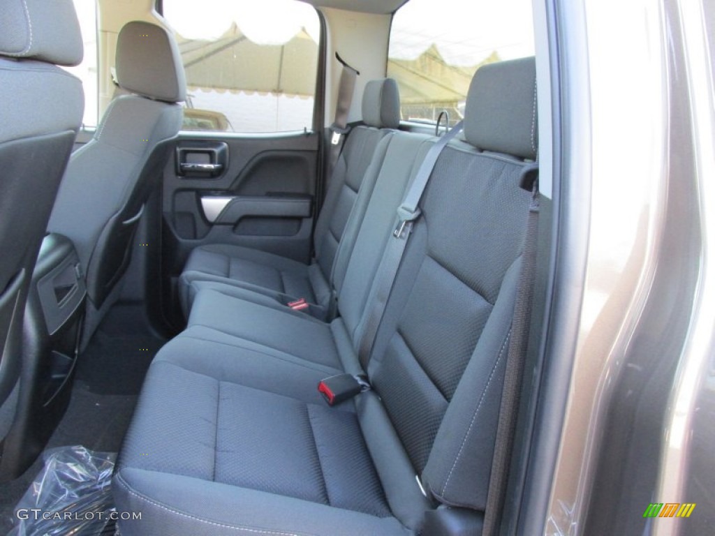 2015 Silverado 1500 LT Double Cab 4x4 - Brownstone Metallic / Jet Black photo #13