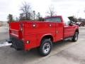 2015 Vermillion Red Ford F350 Super Duty XL Regular Cab 4x4 Utility  photo #6