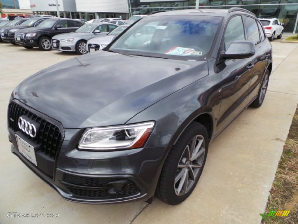 Daytona Gray Metallic 2015 Audi Q5 3.0 TFSI Premium Plus quattro Exterior Photo #99336916