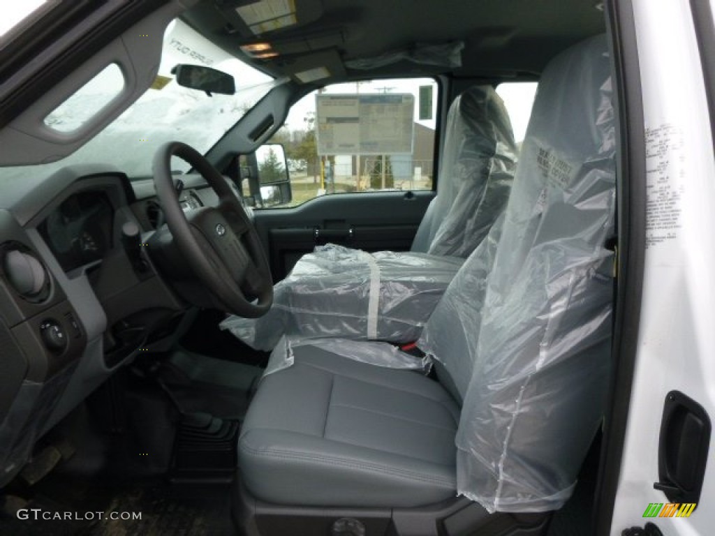 2015 F250 Super Duty XL Super Cab 4x4 Utility - Oxford White / Steel photo #10