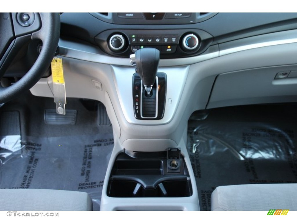 2014 CR-V LX AWD - Alabaster Silver Metallic / Gray photo #15