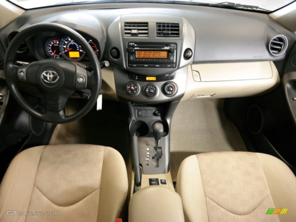 2012 RAV4 I4 - Pacific Blue Metallic / Sand Beige photo #25