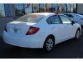 Taffeta White - Civic LX Sedan Photo No. 5