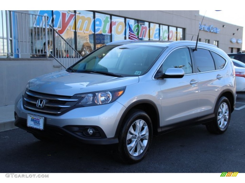 Alabaster Silver Metallic Honda CR-V