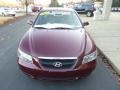 2007 Dark Cherry Red Hyundai Sonata GLS  photo #3