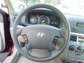 2007 Dark Cherry Red Hyundai Sonata GLS  photo #18