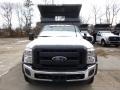 Oxford White - F550 Super Duty XL Regular Cab 4x4 Dump Truck Photo No. 3
