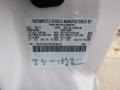 Z1: Oxford White 2015 Ford F550 Super Duty XL Regular Cab 4x4 Dump Truck Color Code