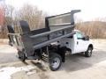Oxford White - F350 Super Duty XL Regular Cab 4x4 Dump Truck Photo No. 6