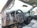 Oxford White - F350 Super Duty XL Regular Cab 4x4 Dump Truck Photo No. 11