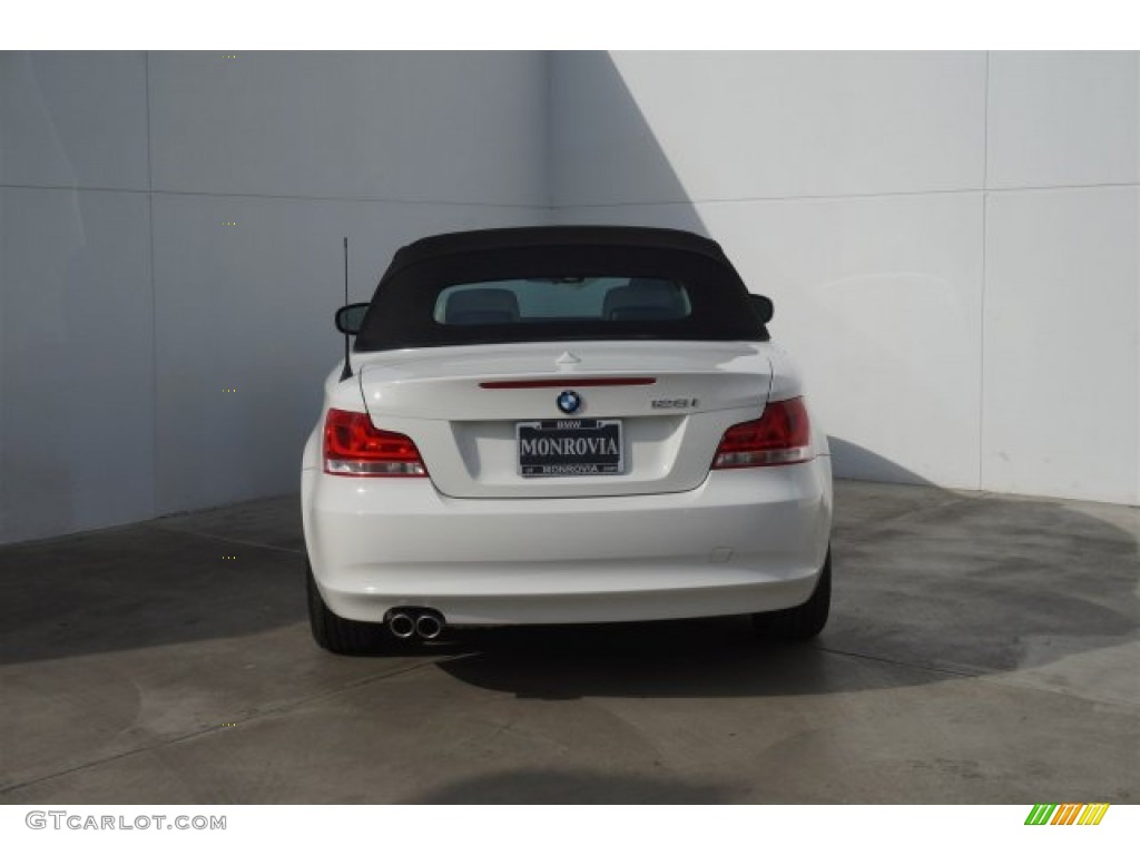 2012 1 Series 128i Convertible - Alpine White / Oyster photo #10