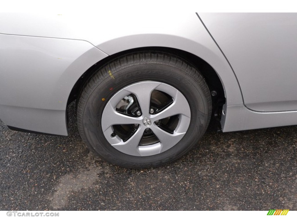 2015 Prius Four Hybrid - Classic Silver Metallic / Misty Gray photo #9