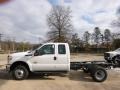 Oxford White 2015 Ford F350 Super Duty XL Super Cab 4x4 Chassis Exterior