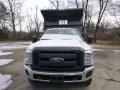 Oxford White - F350 Super Duty XL Regular Cab 4x4 Dump Truck Photo No. 3