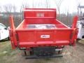 2015 Vermillion Red Ford F450 Super Duty XL Regular Cab Dump Truck 4x4  photo #7