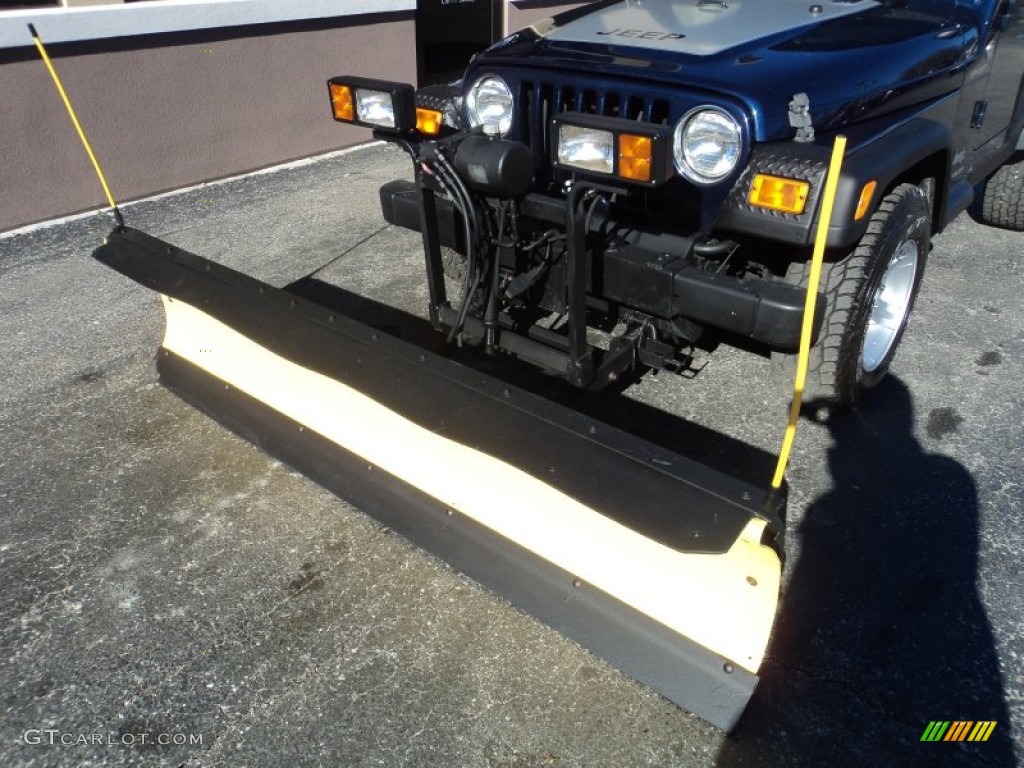 2006 Wrangler Sport 4x4 - Midnight Blue Pearl / Dark Slate Gray photo #5