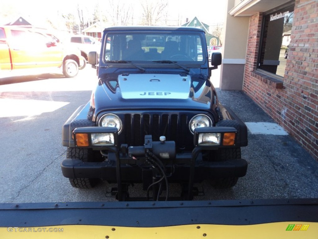 2006 Wrangler Sport 4x4 - Midnight Blue Pearl / Dark Slate Gray photo #19