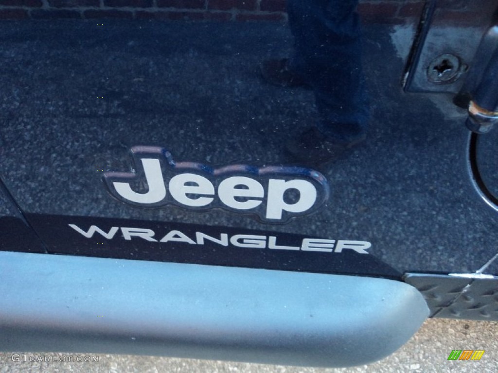 2006 Wrangler Sport 4x4 - Midnight Blue Pearl / Dark Slate Gray photo #24