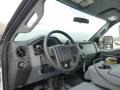 Oxford White - F350 Super Duty XL Regular Cab 4x4 Dump Truck Photo No. 11