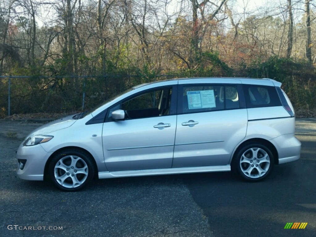 Sunlight Silver Metallic 2009 Mazda MAZDA5 Touring Exterior Photo #99347083