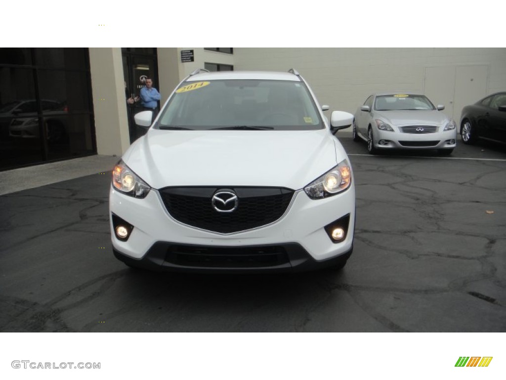 2014 CX-5 Touring - Crystal White Pearl Mica / Sand photo #2