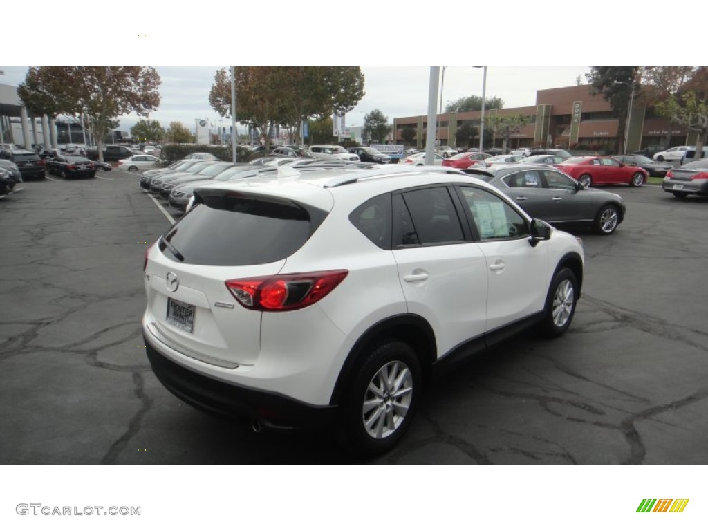 2014 CX-5 Touring - Crystal White Pearl Mica / Sand photo #4