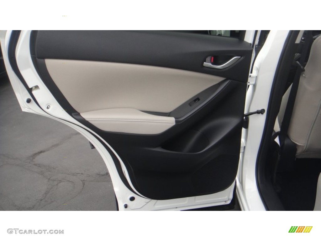2014 CX-5 Touring - Crystal White Pearl Mica / Sand photo #11