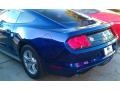 2015 Deep Impact Blue Metallic Ford Mustang V6 Coupe  photo #7