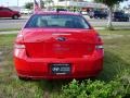 2008 Vermillion Red Ford Focus SE Sedan  photo #5