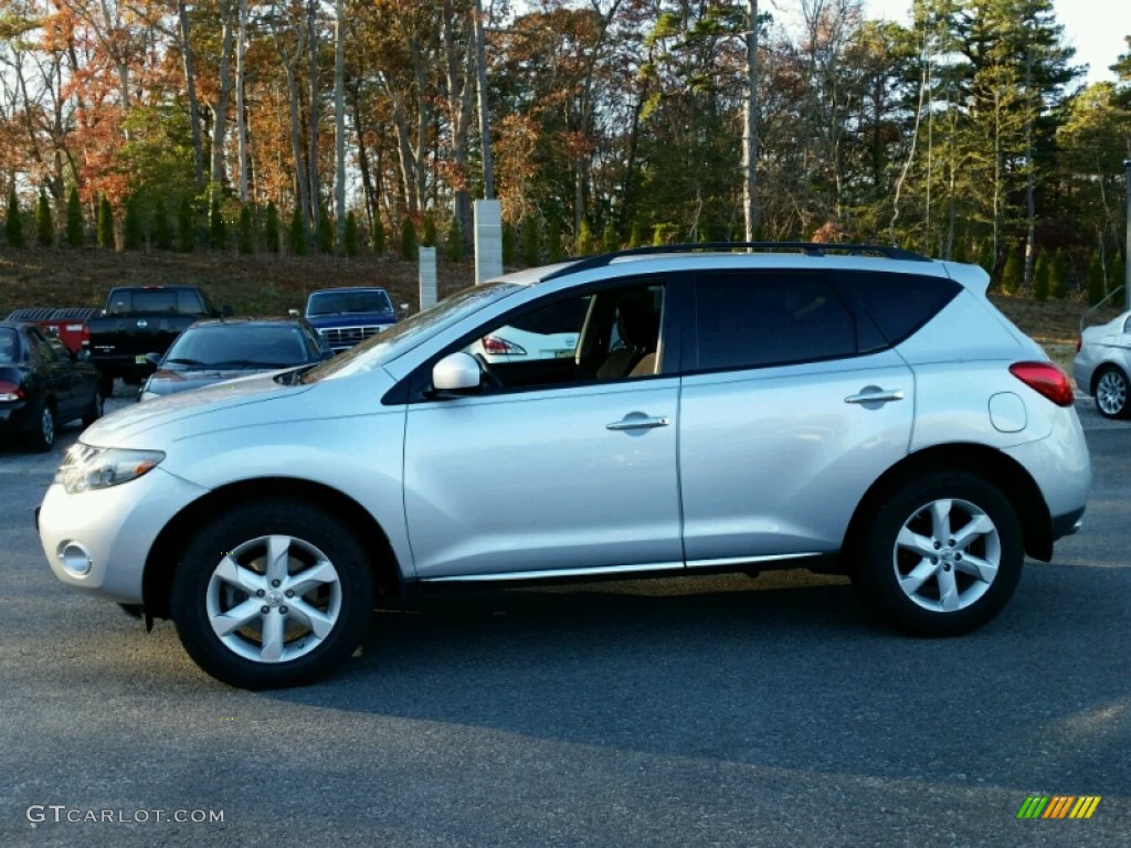 2009 Murano S AWD - Brilliant Silver Metallic / Black photo #20