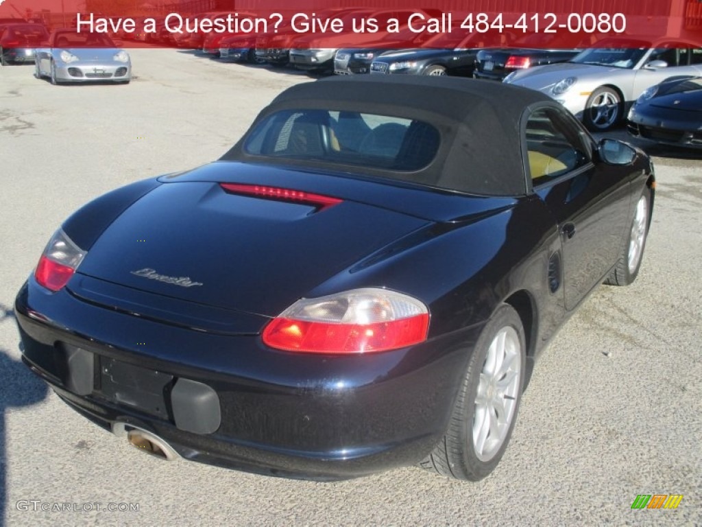 2003 Boxster  - Lapis Blue Metallic / Savanna Beige photo #6