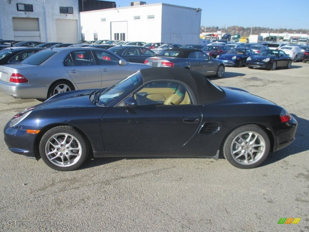 2003 Boxster  - Lapis Blue Metallic / Savanna Beige photo #10