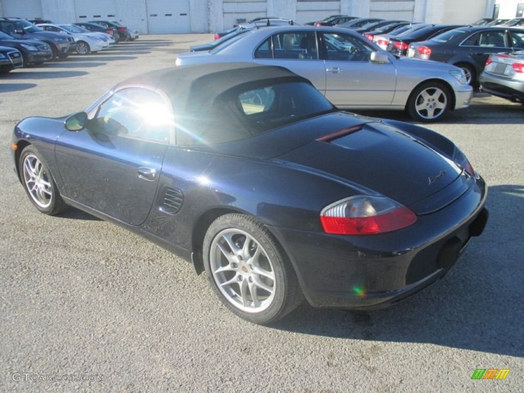 2003 Boxster  - Lapis Blue Metallic / Savanna Beige photo #11