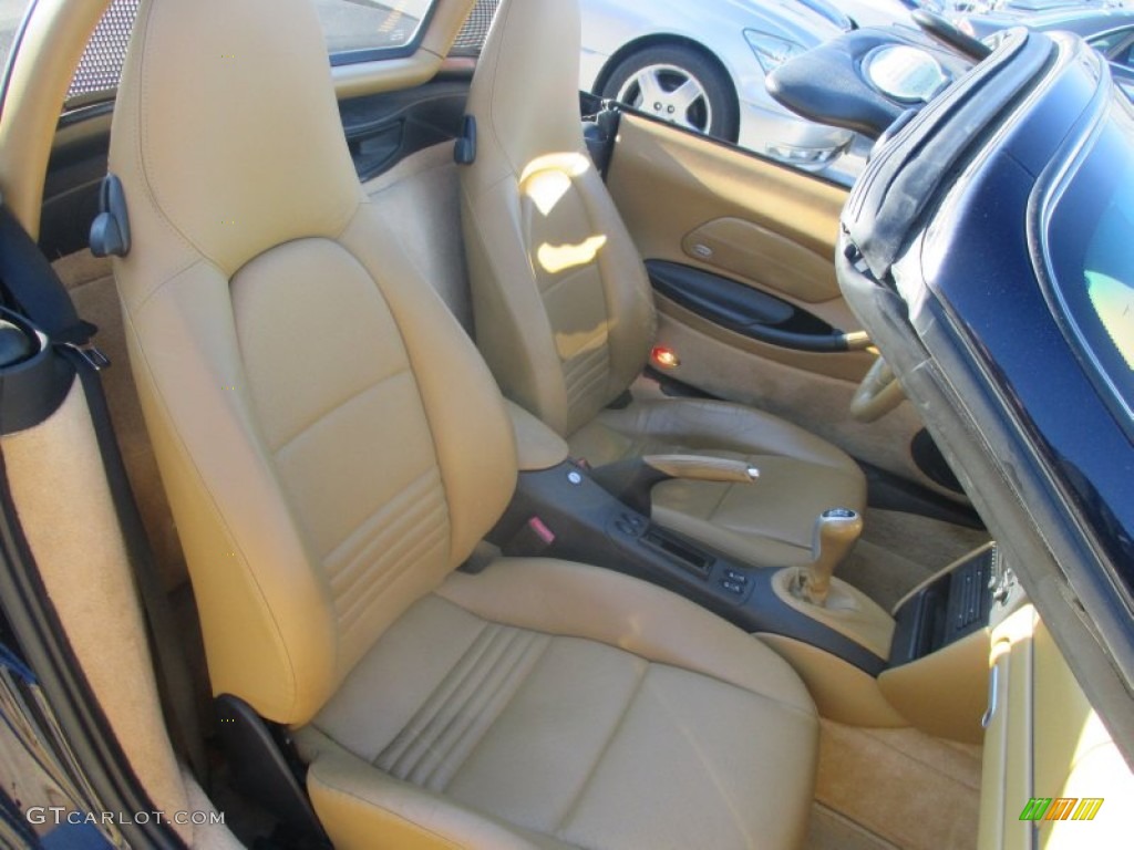 2003 Boxster  - Lapis Blue Metallic / Savanna Beige photo #18