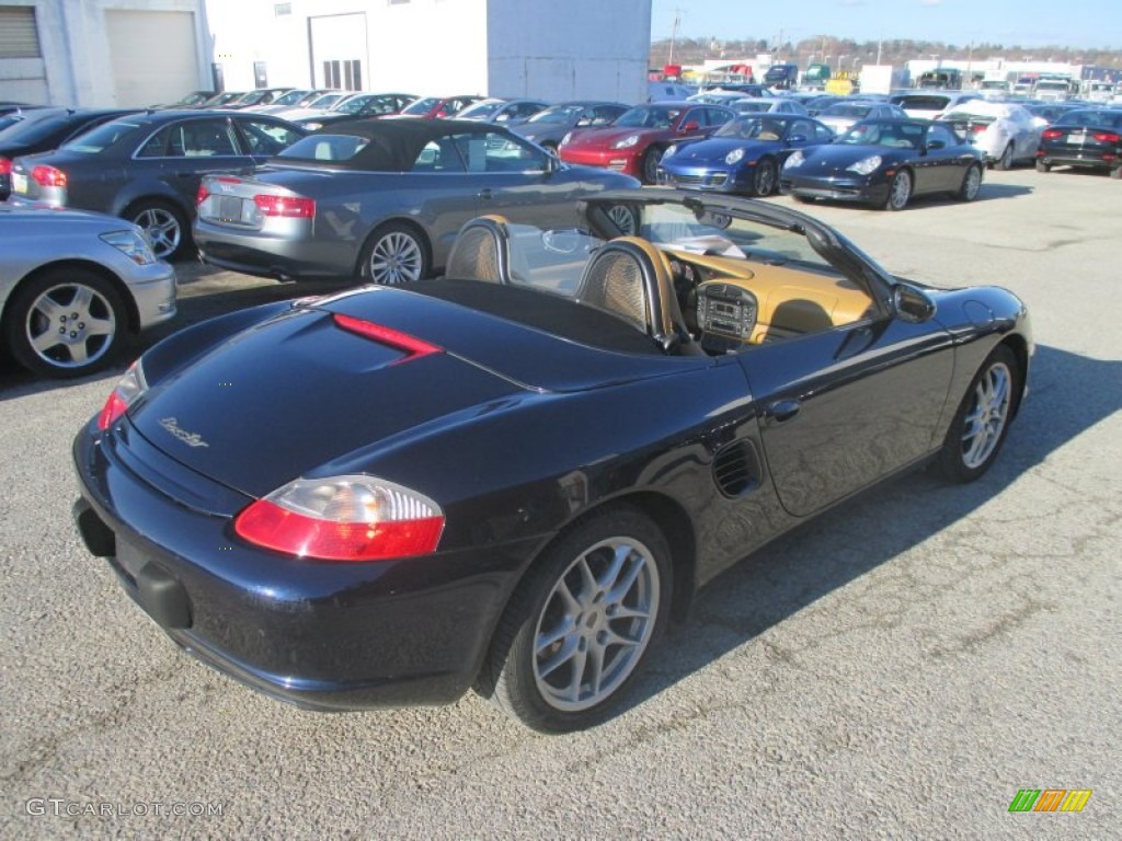 2003 Boxster  - Lapis Blue Metallic / Savanna Beige photo #21