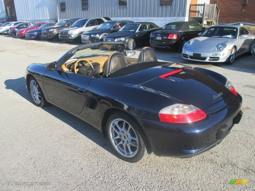 2003 Boxster  - Lapis Blue Metallic / Savanna Beige photo #22